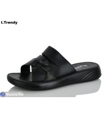 Шлепки жіночі на літо (8 пар р.36-41) чорний  "Trendy"