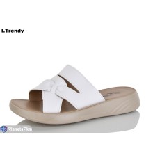 Шлепки жіночі на літо (8 пар р.36-41) білий  "Trendy"