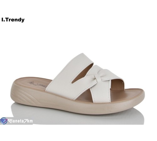 Шлепки жіночі на літо (8 пар р.36-41) бежевий  "Trendy"