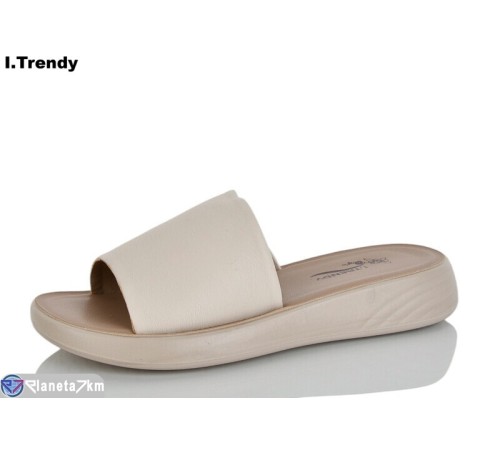 Шлепки жіночі на літо (8 пар р.36-41) бежевий  "Trendy"