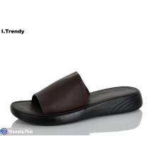 Шлепки жіночі на літо (8 пар р.36-41) коричневий  "Trendy"