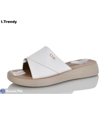 Шлепки жіночі на літо (8 пар р.36-41) білий  "Trendy"