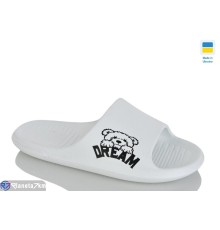 Шлепки жіночі на літо (8 пар р.36-41) білий  "INPIRE"