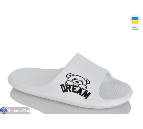 Шлепки жіночі на літо (8 пар р.36-41) білий  "INPIRE"