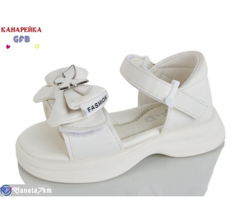 Дитячі босоніжки на літо (8 пар р.23-28) білий  "GFB-Канарейка"