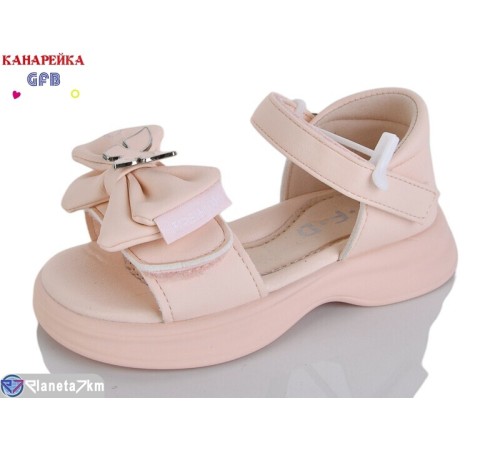 Дитячі босоніжки на літо (8 пар р.23-28) рожевий  "GFB-Канарейка"