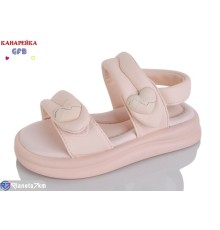 Дитячі босоніжки на літо (8 пар р.23-28) рожевий  "GFB-Канарейка"