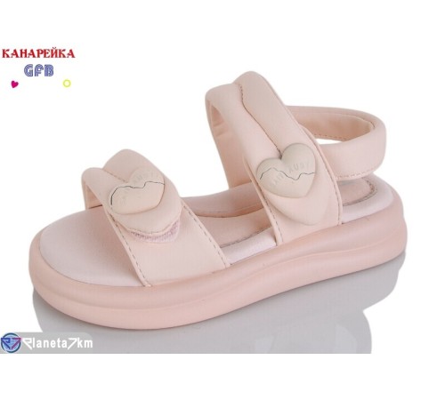 Дитячі босоніжки на літо (8 пар р.23-28) рожевий  "GFB-Канарейка"