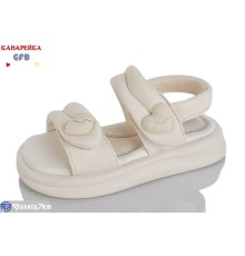 Дитячі босоніжки на літо (8 пар р.23-28) бежевий  "GFB-Канарейка"