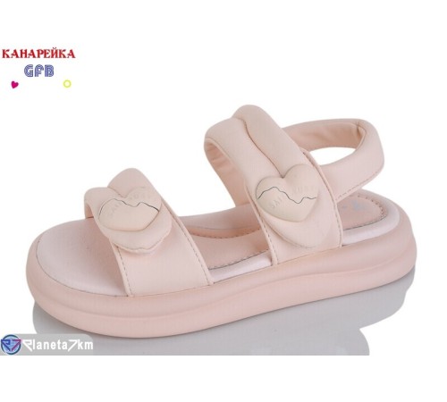 Дитячі босоніжки на літо (8 пар р.28-33) рожевий  "GFB-Канарейка"