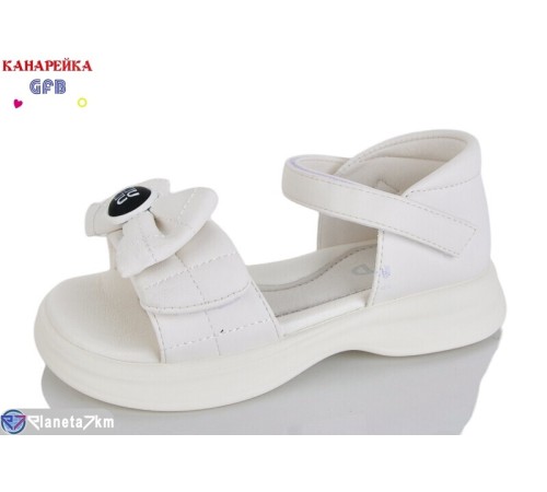 Дитячі босоніжки на літо (8 пар р.28-33) білий  "GFB-Канарейка"