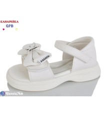 Дитячі босоніжки на літо (8 пар р.28-33) білий  "GFB-Канарейка"