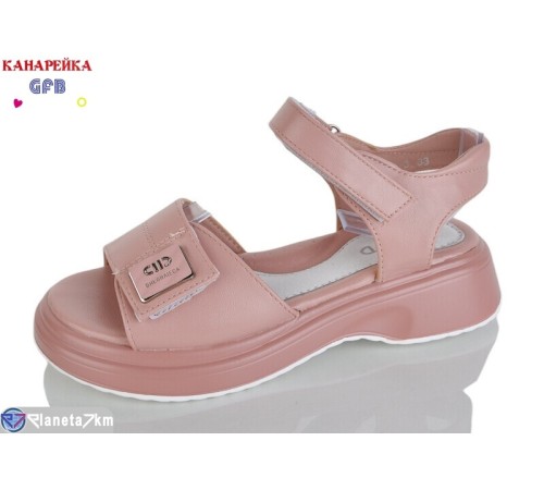 Дитячі босоніжки на літо (8 пар р.32-37) рожевий  "GFB-Канарейка"
