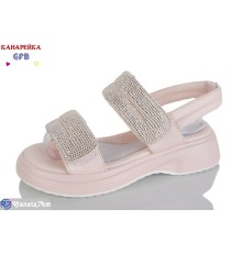 Дитячі босоніжки на літо (8 пар р.32-37) рожевий  "GFB-Канарейка"