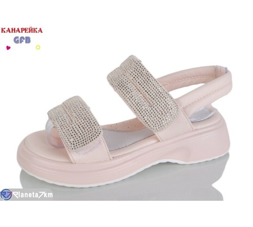 Дитячі босоніжки на літо (8 пар р.32-37) рожевий  "GFB-Канарейка"