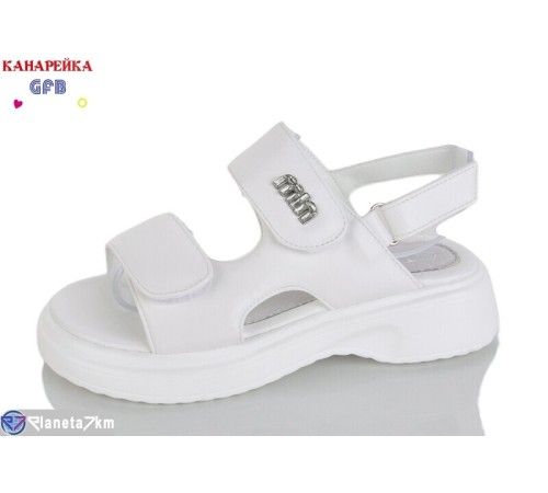 Дитячі босоніжки на літо (8 пар р.32-37) білий  "GFB-Канарейка"