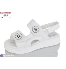 Дитячі босоніжки на літо (8 пар р.32-37) білий  "GFB-Канарейка"