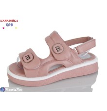 Дитячі босоніжки на літо (8 пар р.32-37) рожевий  "GFB-Канарейка"