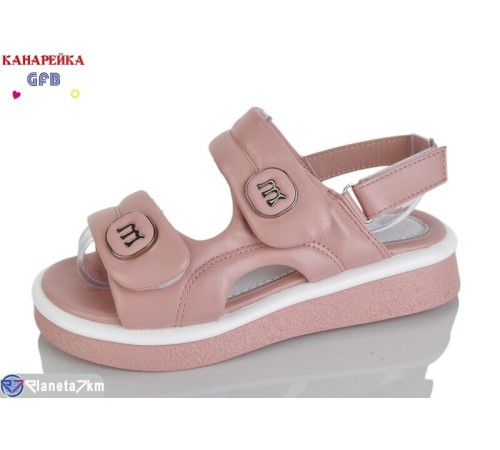 Дитячі босоніжки на літо (8 пар р.32-37) рожевий  "GFB-Канарейка"
