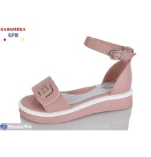 Дитячі босоніжки на літо (8 пар р.32-37) рожевий  "GFB-Канарейка"