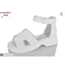 Дитячі босоніжки на літо (8 пар р.32-37) білий  "GFB-Канарейка"