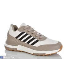 Кросівки жіночі на весну/осінь (8 пар р.36-41) бежевий  "KOMBO"