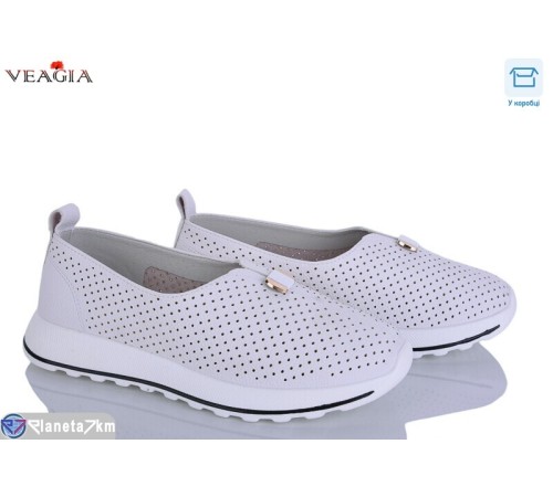 Туфлі жіночі на літо (8 пар р.36-41) білий  "Veagia-ADA"