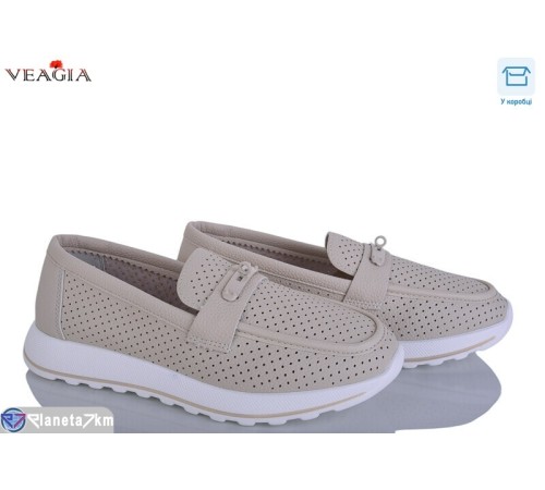 Туфлі жіночі на літо (8 пар р.36-41) бежевий  "Veagia-ADA"