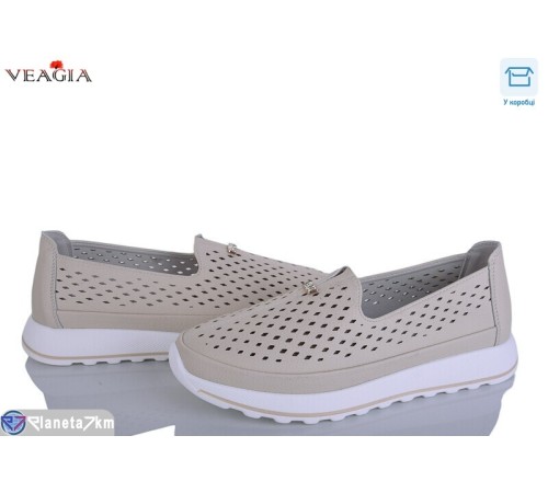 Туфлі жіночі на літо (8 пар р.36-41) бежевий  "Veagia-ADA"