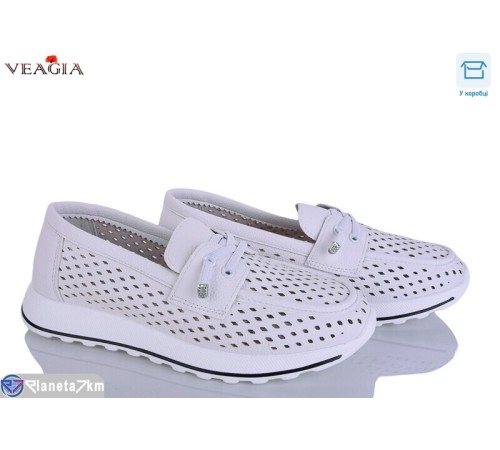 Туфлі жіночі на літо (8 пар р.36-41) білий  "Veagia-ADA"
