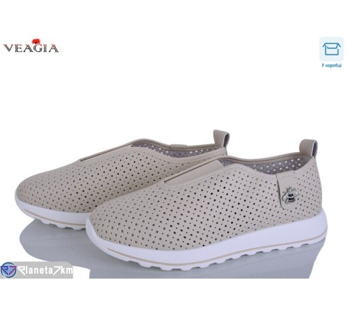 Туфлі жіночі на літо (8 пар р.36-41) бежевий  "Veagia-ADA"