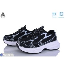 Кросівки жіночі на весну/осінь (8 пар р.36-41) чорний  "STILLI Group"