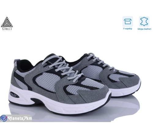 Кросівки жіночі на весну/осінь (8 пар р.36-41) сірий  "STILLI Group"