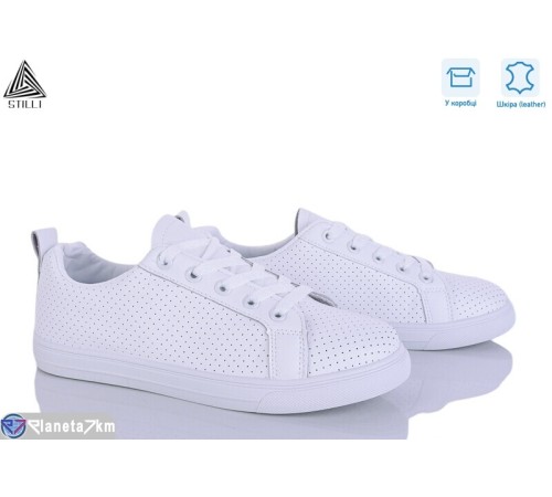 Кросівки жіночі на весну/осінь (8 пар р.36-41) білий  "STILLI Group"