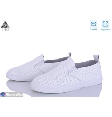 Сліпони жіночі на літо (8 пар р.36-41) білий  "STILLI Group"