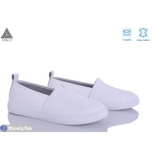 Сліпони жіночі на літо (8 пар р.36-41) білий  "STILLI Group"