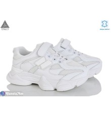 Дитячі кросівки на весну/осінь (8 пар р.32-37) білий  "STILUS"