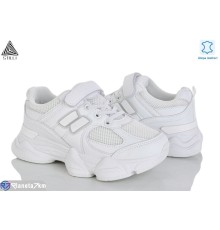 Дитячі кросівки на весну/осінь (8 пар р.32-37) білий  "STILUS"