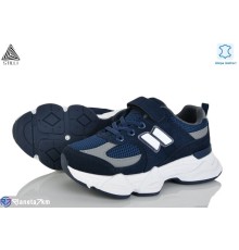 Дитячі кросівки на весну/осінь (8 пар р.32-37) синій  "STILUS"