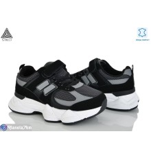 Дитячі кросівки на весну/осінь (8 пар р.32-37) сірий  "STILUS"