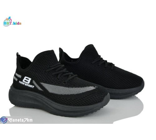 Дитячі кросівки на літо (12 пар р.32-37) чорний  "BBT"