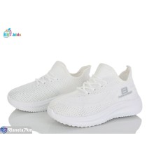 Дитячі кросівки на літо (12 пар р.32-37) білий  "BBT"