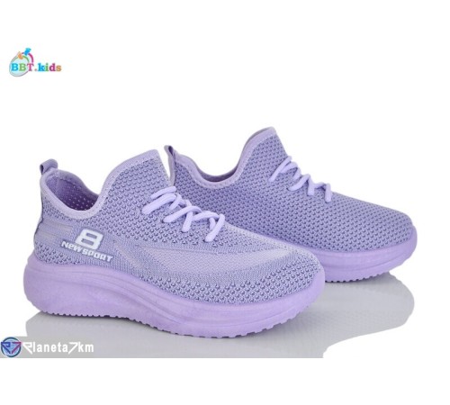 Дитячі кросівки на літо (12 пар р.32-37) фіолетовий  "BBT"