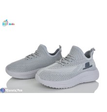 Дитячі кросівки на літо (12 пар р.32-37) сірий  "BBT"