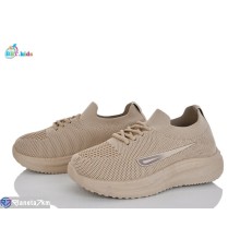 Дитячі кросівки на літо (12 пар р.32-37) коричневий  "BBT"