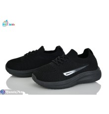 Дитячі кросівки на літо (12 пар р.32-37) чорний  "BBT"