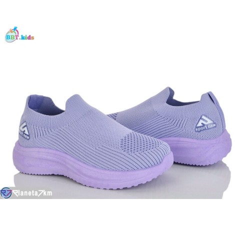 Дитячі кросівки на літо (12 пар р.32-37) фіолетовий  "BBT"