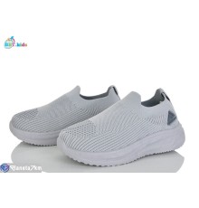 Дитячі кросівки на літо (12 пар р.32-37) сірий  "BBT"