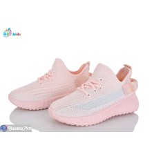 Дитячі кросівки на літо (12 пар р.26-31) рожевий  "BBT"