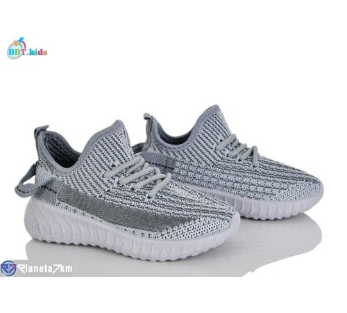 Дитячі кросівки на літо (12 пар р.26-31) сірий  "BBT"